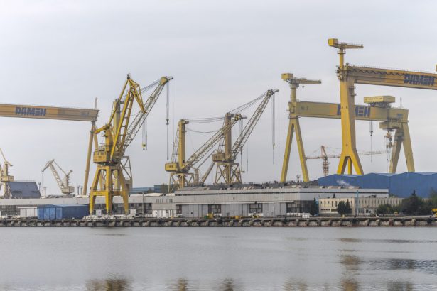 sindicalistii damen mangalia protesteaza vineri la bucuresti o delegatie va fi primita de ministrul economiei 681dd13842e49