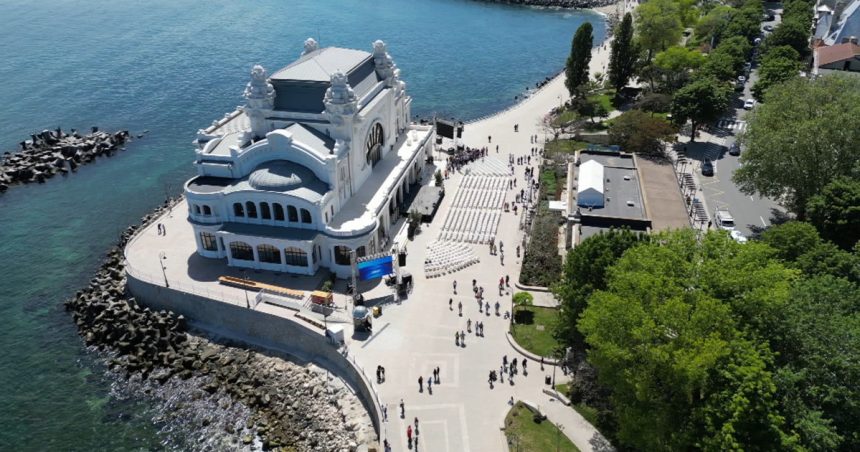 video cazinoul din constanta si a redeschis portile pentru vizitatori imagini spectaculoase cu bijuteria arhitecturala de la malul marii 682ec5d976bd6