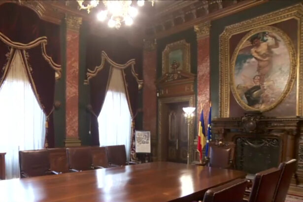 video cladirea bnr din centrul capitalei si a deschis portile publicului oamenii au putut atinge si un lingou de aur de 13 milioane de euro 683acc5f44166