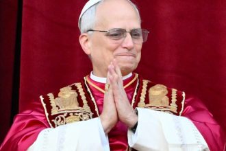 video primul mesaj transmis de papa leon al xiv lea de la balconul bazilicii sf petru 681cfce0edb20