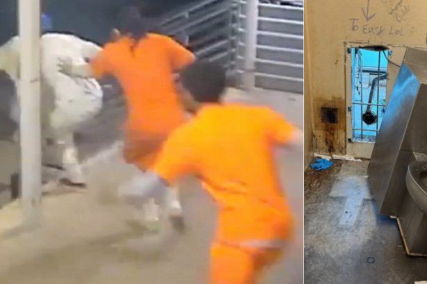 videofoto alerta in sua 10 detinuti au evadat din inchisoare prin spatele unei toalete momentul a fost filmat de camerele de supraveghere 6828b73b9f430