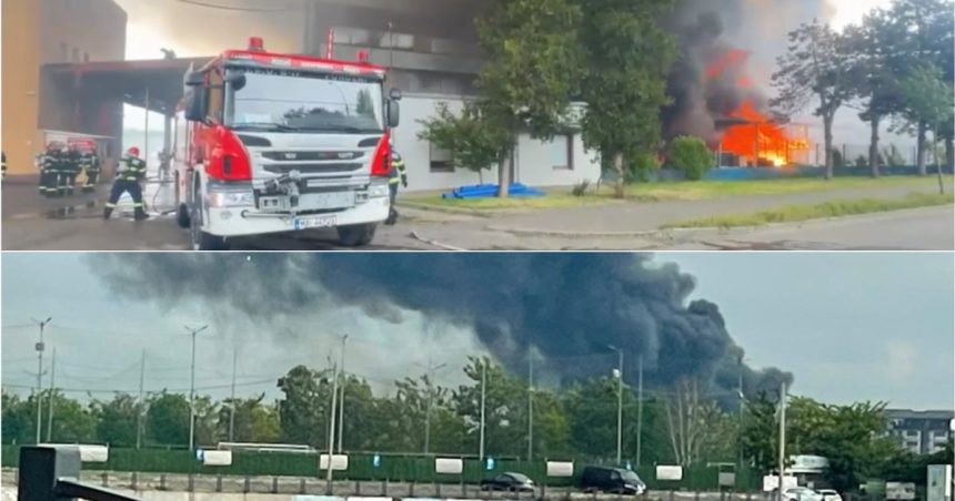 videofoto interventie majora la incendiul din sectorul 6 o scoala a fost inchisa circulatia stb e afectata sunt probleme la alimentarea cu apa 681c626b72271