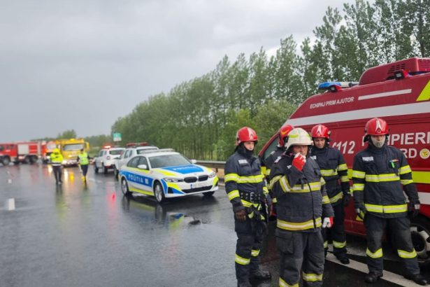 videofoto planul rosu de interventie activat pe a1 nadlac arad accident grav cu 11 victime traficul rutier este blocat 6825f5fcbfd62