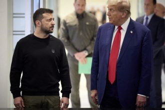 volodimir zelenski il preseaza pe donald trump sa participe la negocierile de pace de la istanbul cred ca ar da un elan suplimentar 68235e7a7e716