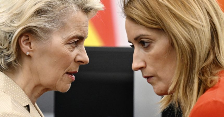 von der leyen metsola si costa au zburat cu un charter de la bruxelles la luxemburg 200 km comisia le ia apararea 68232188b3613