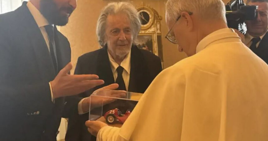 al pacino primul star de la hollywood primit in audienta de papa leon al xiv lea 68506b9923c5d