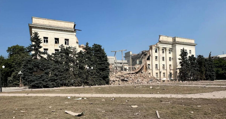 creaturi complet bolnave reactia lui zelenski dupa ce rusia a doborat cu bombe cladirea administratiei din herson 6841da044a346