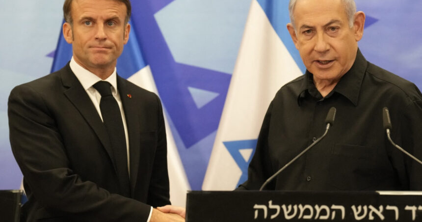 emmanuel macron anunta ca franta va participa la protectia si apararea israelului dar nu si la operatiuni ofensive 684c7fc8696f1