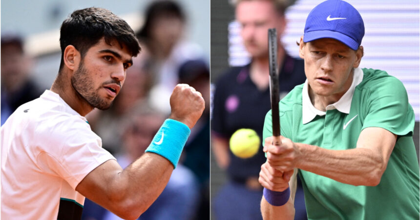 finala roland garros jannik sinner si carlos alcaraz primul meci direct pentru un titlu de grand slam 6845ab93954e0
