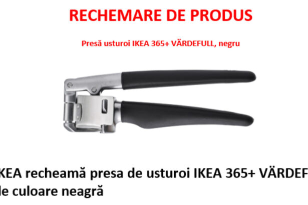 ikea retrage din magazine o presa de usturoi din cauza riscului de desprindere a pieselor metalice clientii sfatuiti sa o returneze 6849abcded8f2