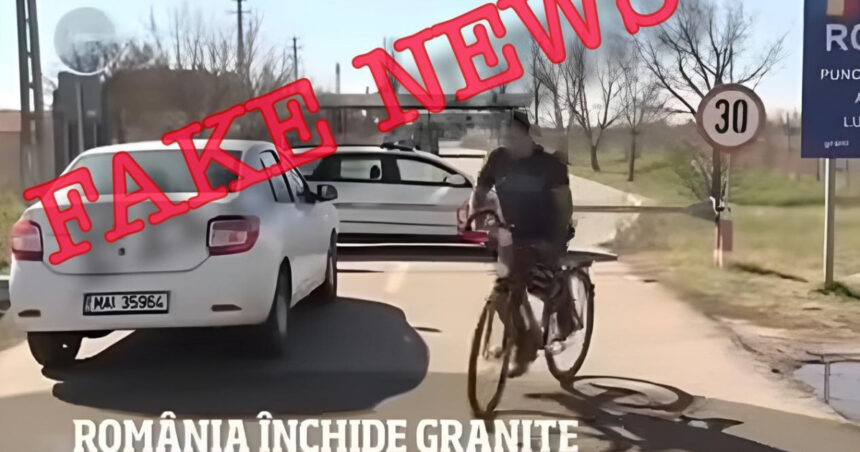 mai avertizeaza asupra unui fake news circula informatii false pe retelele sociale ca romania ar inchide granitele 684296e905416