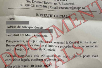 mapn romanii din diaspora nu sunt chemati la centre de recrutare acest document este fals 6841ac87adda2