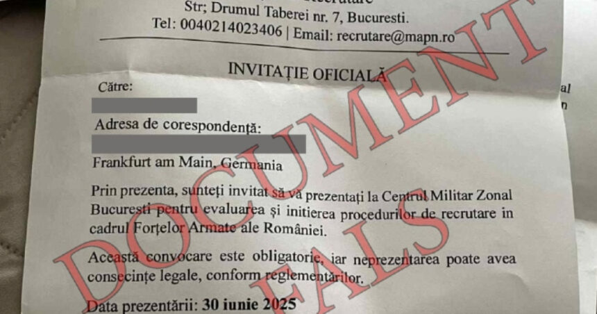 mapn romanii din diaspora nu sunt chemati la centre de recrutare acest document este fals 6841ac87adda2