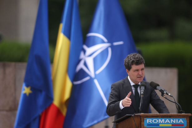 nicusor dan participa la summitul b9 de la vilnius volodimir zelenski si mark rutte printre cei prezenti 683d3cc05078f