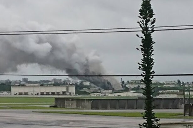 o explozie a avut loc la o baza militara a sua din japonia cel putin patru persoane au fost ranite in urma deflagratiei 6846abfe146fd