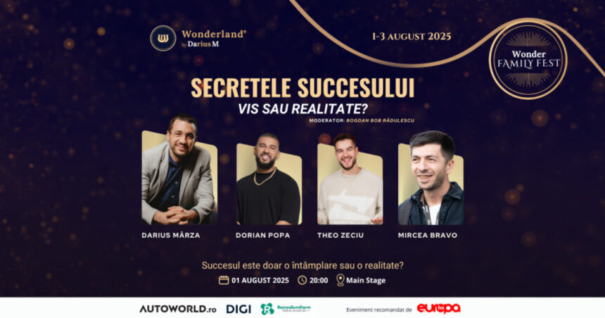 secretele succesului vis sau realitate wonder family fest aduce in prima zi pe scena principala patru voci sinonime cu succesul 685e4e612db6e