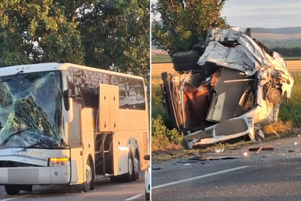video accident grav pe dn2 in bacau plan rosu activat un autocar cu 60 de pasageri s a ciocnit cu un microbuz un mort mai multi raniti 68622f23ddd1e