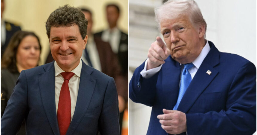 video ce spune ministrul de externe intrebat despre o intalnire intre nicusor dan si donald trump in marja summitului nato 6852979086eec