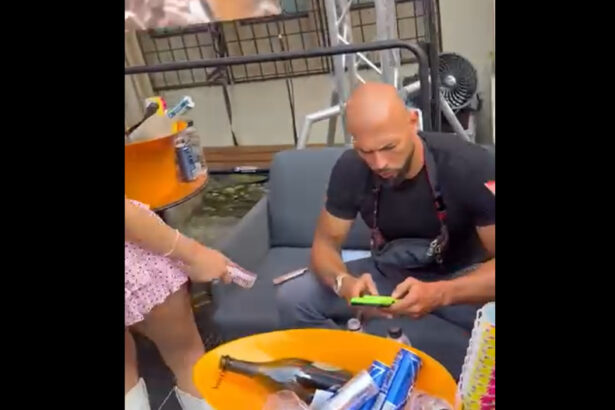 video dupa ce a ramas fara permis de conducere andrew tate a participat la o petrecere organizata in curtea muzeului de istorie din sibiu 6847af159d7dc