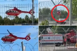 video elicopter smurd fortat sa sara gardul din cauza heliportului pus sub lacat cum explica autoritatile incidentul 683fd0bf5eea7
