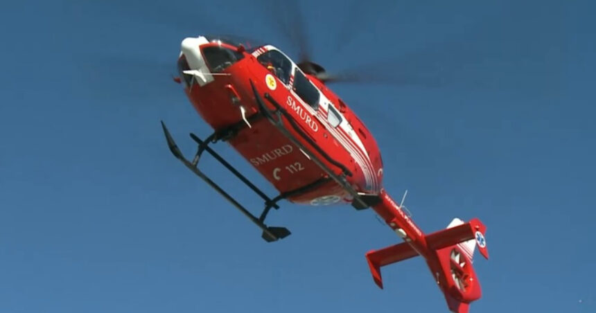 video o turista care s a accidentat pe un traseu din muntii bucegi a fost preluata cu un elicopter smurd 685db02fdd1c4