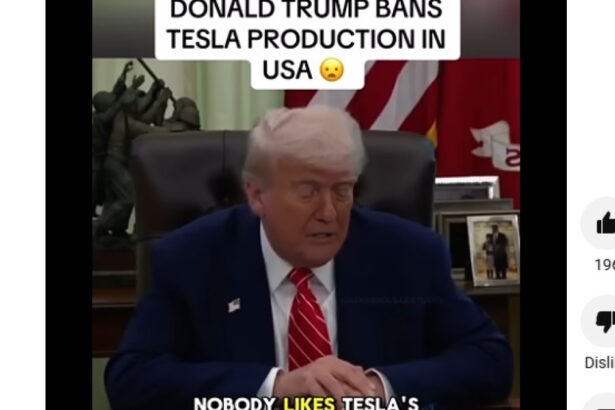 video trump decide oprirea productiei de masini tesla in sua videoclipul fake news care a devenit viral a fost generat cu ajutorul ai 6847018ce7ae9