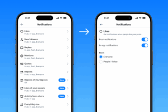bluesky users can customize their notifications including activity alerts from their favorite accounts 686c1e4cdfba9