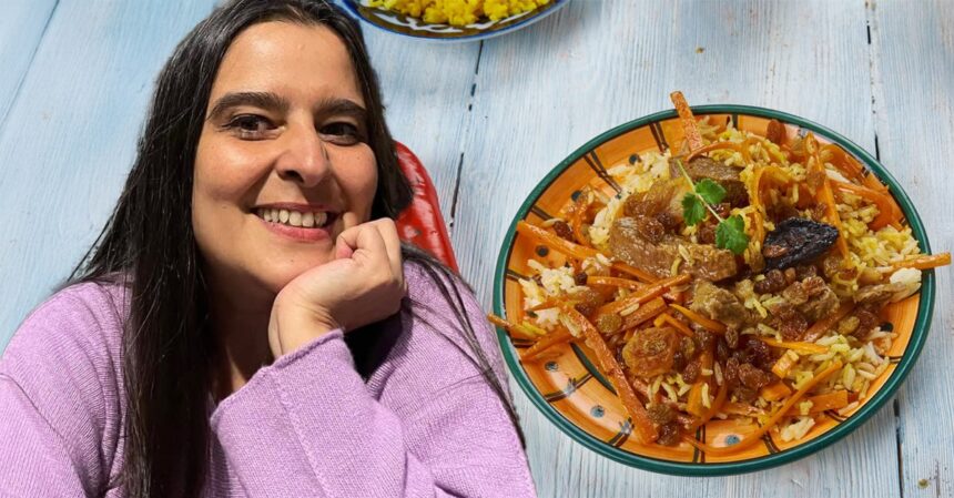 cum prepara nouria nouri specialitatea kabuli palaw din afganistan tara natala a tatalui ei stafidele ii dau o aroma speciala 686e8b6ec7401