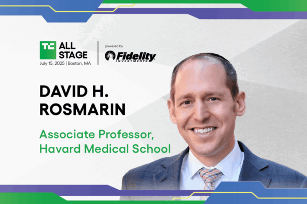 david h rosmarin brings a founder focused approach to anxiety at techcrunch all stage 6865812707daf