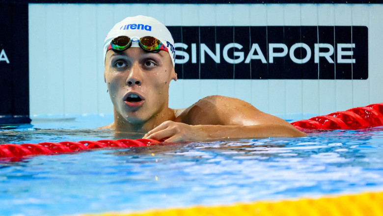 david popovici s a calificat in finala de 200 m liber la campionatele mondiale de natatie de la singapore cand are loc proba 688853f87369c