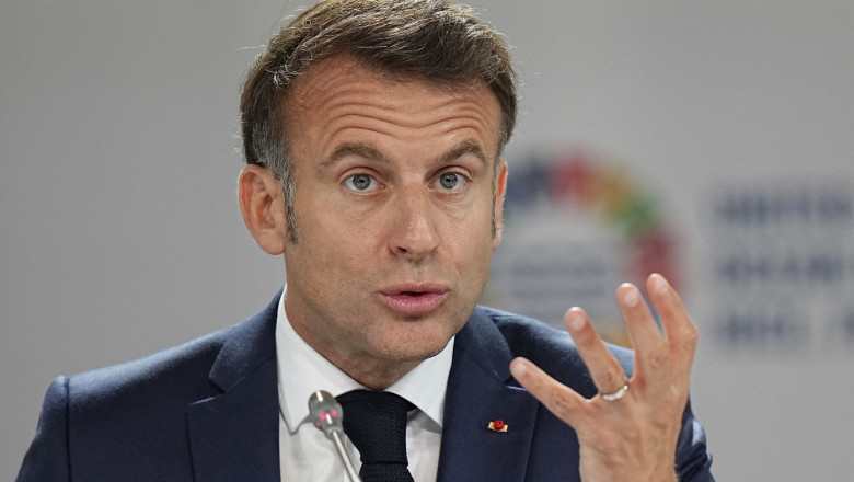 emmanuel macron critica noile tarifele ale lui donald trump ue trebuie sa mobilizeze toate instrumentele aflate la dispozitia sa 6872ac13538d2