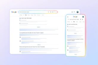 googles new web view search experiment organizes results with ai 68826848d3e90
