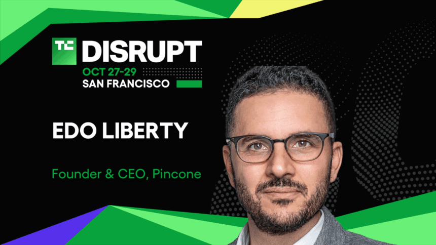 pinecone founder edo liberty explores the real missing link in enterprise ai at techcrunch disrupt 2025 686e8c45d0d11