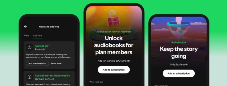 spotify expands audiobook access to family plan members for the first time 68790a590464d