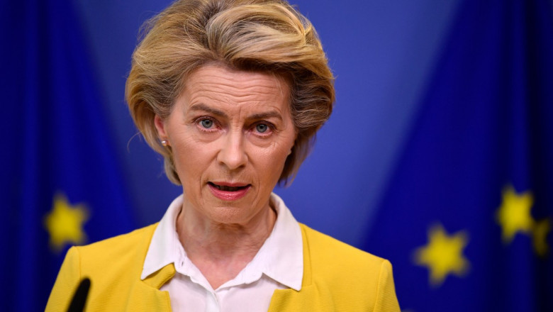 ursula von der leyen participa astazi la dezbaterea motiunii de cenzura impotriva sa initiata de eurodeputatul aur gheorghe piperea 686b5891def9d