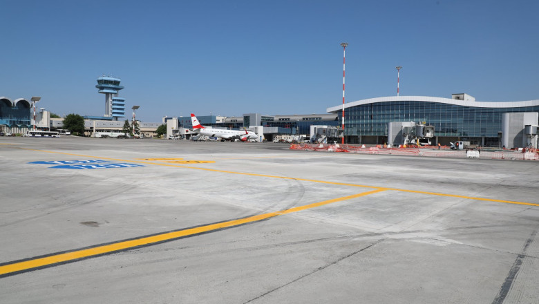 video aeroportul otopeni functioneaza cu o singura pista lucrari de reparatii in plin sezon al vacantelor 68876df62a8f2