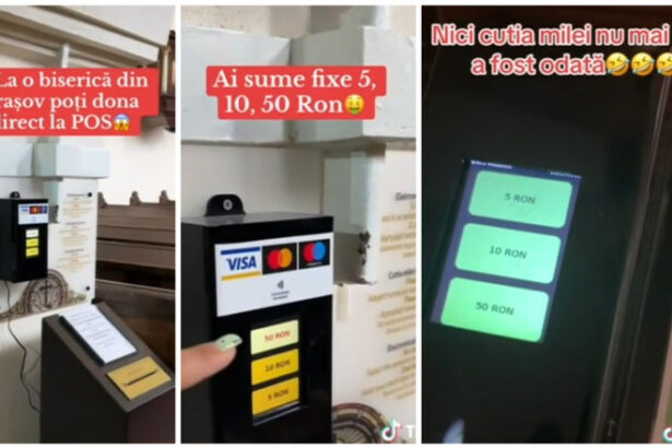 video culmea tehnologiei cutia milei cu pos cum functioneaza donatiile cu cardul in biserici ideea a devenit virala pe tiktok 6885f6067ef18