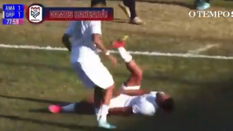 video un jucator brazilian s a accidentat imitand celebrarea unui gol dupa modelul cristiano ronaldo 687a0ce4579bd