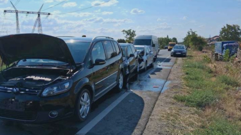accident grav cu sase masini pe dn6 in giurgiu patru persoane au fost transportate la spital 68a1fd6926918