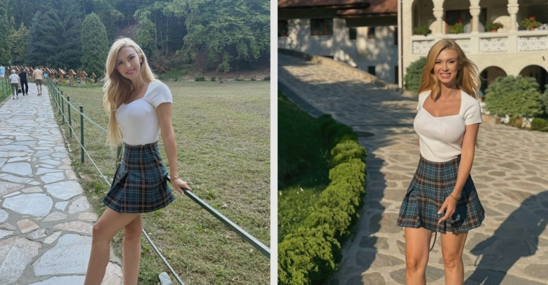 andreea balan aparitie controversata la manastirea unde se afla mormantul lui arsenie boca tinuta artistei a starnit valuri de critici cum de i s a permis sa mearga asa 68a59b7a0be15