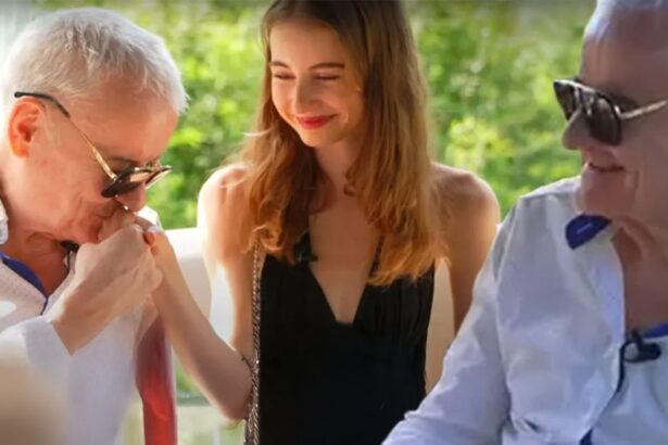 irina columbeanu gest emotionant pentru tatal ei cum l a rasfatat pe irinel la intoarcerea in romania vedeti e foarte practic sa ai o fiica o tanara domnisoara care sa te ajute 689dd3edafd50
