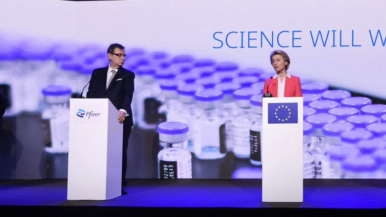 pfizergate noi detalii mesajele dintre ursula von der leyen si albert bourla pierdute dupa o solicitare de dezvaluire a acestora 688c7706865d3