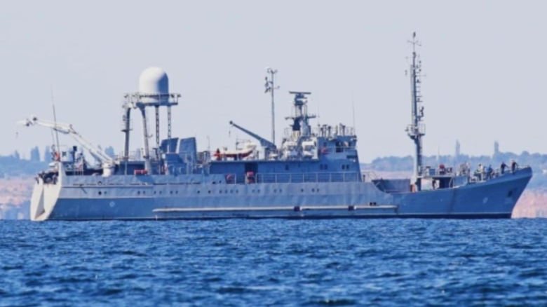 rusia a scufundat o nava ucraineana de recunoastere la gurile dunarii folosind o drona navala video 68b0b287334db
