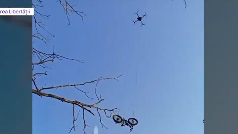 video o poveste incredibila un soldat ucrainean inconjurat de rusi a fost salvat cu ajutorul unei biciclete electrice livrate cu drona 688c68718d9ec