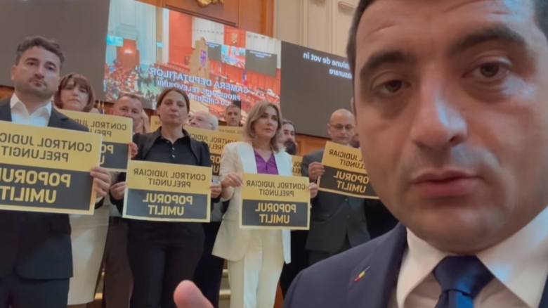 george simion si aur mesaj de sustine neconditionata pentru calin georgescu control judiciar prelungit popor umilit video 68b5a6816ce75