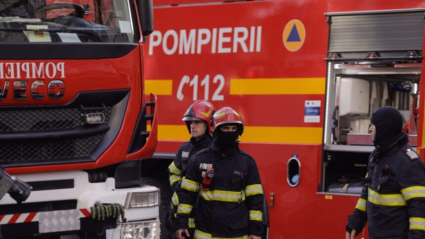 incendiu de proportii la o hala destinata cresterii puilor din judetul satu mare flacarile ameninta mai multe constructii industriale 68cd9529c17b3