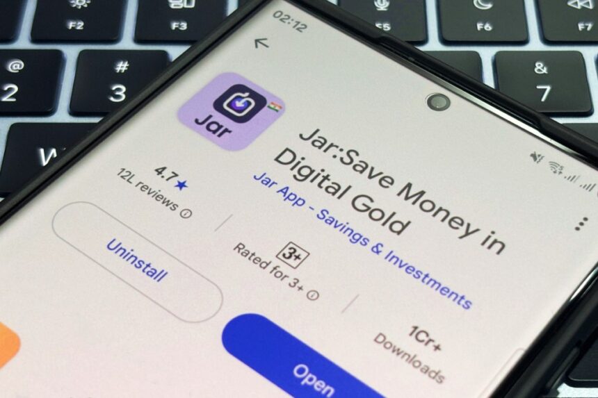 indian fintech jar turns profitable by enabling millions to save in gold 68ccce7182569
