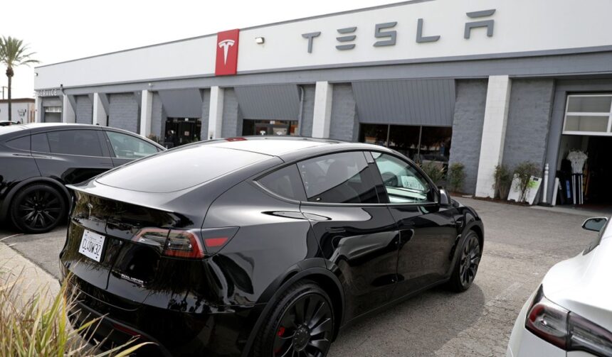 tesla is redesigning its door handles following safety probe bloomberg investigation 68cb196748d8a